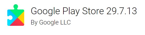 google play store version 29.7.13