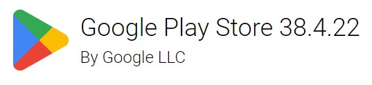 google play store version 38.4.22
