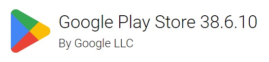 google play store version 38.6.10